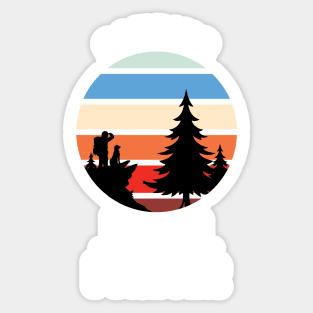 Go Camping Design Sticker